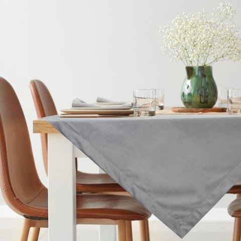 OBRUS MELINDA 85 X 85 CM STALOWY OBRUS MELINDA 85 X 85 CM STALOWY