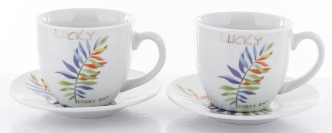 Pl 2 Filiżanki 150 Ml Z Podstawkami