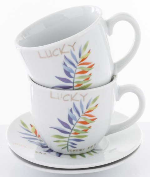 Pl 2 Filiżanki 150 Ml Z Podstawkami