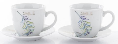 Pl 2 Filiżanki 150 Ml Z Podstawkami