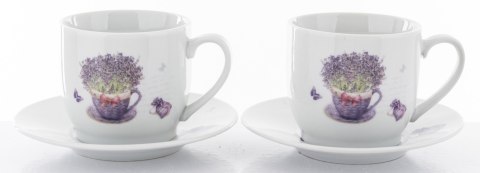 Pl 2 Filiżanki 150 Ml Z Podstawkami Pl 2 Filiżanki 150 Ml Z Podstawkami