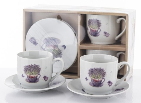Pl 2 Filiżanki 150 Ml Z Podstawkami Pl 2 Filiżanki 150 Ml Z Podstawkami
