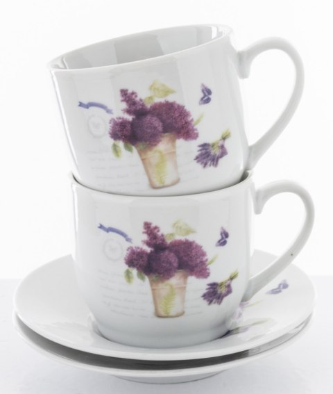 Pl 2 Filiżanki 150 Ml Z Podstawkami Pl 2 Filiżanki 150 Ml Z Podstawkami