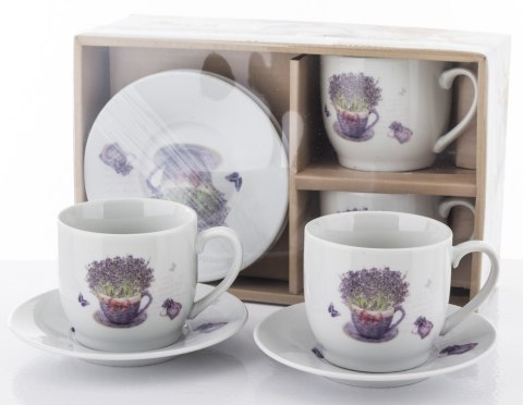 Pl 2 Filiżanki 150 Ml Z Podstawkami Pl 2 Filiżanki 150 Ml Z Podstawkami