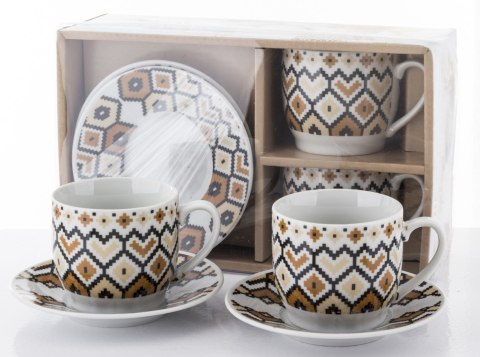 Pl 2 Filiżanki 150 Ml Z Podstawkami Pl 2 Filiżanki 150 Ml Z Podstawkami
