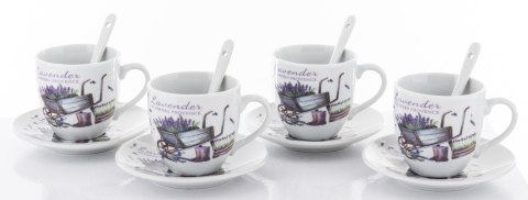 Pl 4 Filiżanki 100 Ml Z Podstawkami