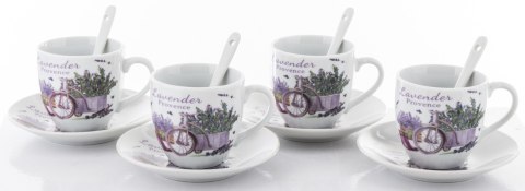 Pl 4 Filiżanki 100 Ml Z Podstawkami