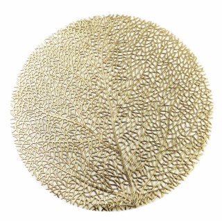 MANDY Mata stołowa 38cm drzewko złote