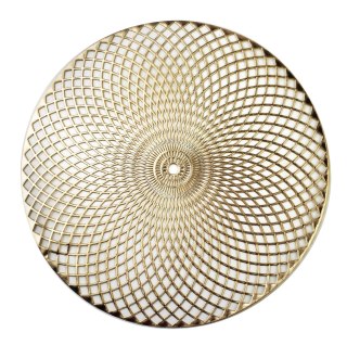 MANDY Mata stołowa 38cm mandala złota