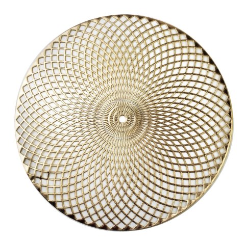 MANDY Mata stołowa 38cm mandala złota