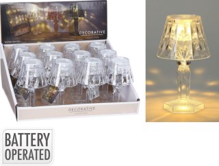 LAMPA MINI 11CM PRZEZROCZYSTA
