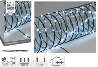 ŁAŃCUCH LED 240 LED BIAŁE 18M