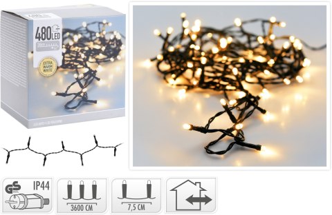 ŁAŃCUCH LED 480L EXTRA WW36m