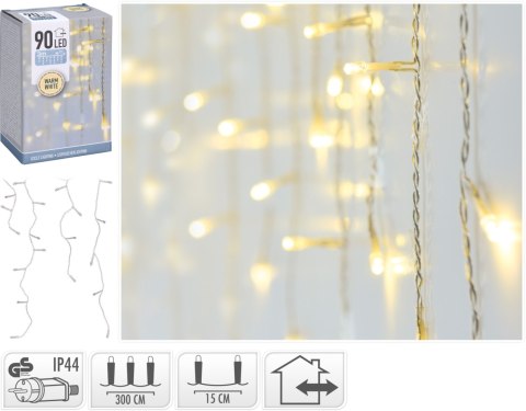 Łańcuch LED SOPLE 90L WW3M