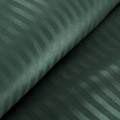 KOMPLET POŚCIELI SATYNOWEJ VERA 220 X 200 CM CIEMNOZIELONY