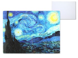 Deska szklana - V. van Gogh, Gwiaździsta Noc (CARMANI)