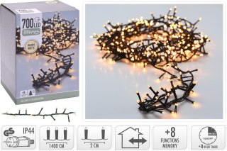 Łańcuch świetlny 700LED 14m na zewnątrz8 funkcji