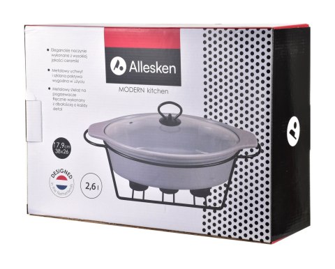 MODERN KITCHEN Naczynie z podgrzewaczem2,6l 38x26xH7,9cm