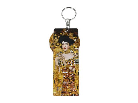 Przywieszka do torebki/Breloczek do kluczy - G. Klimt, Pocałunek i Adela (CARMANI)