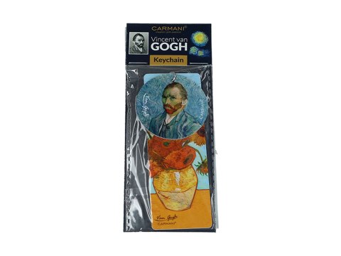Przywieszka do torebki/Breloczek do kluczy - V. van Gogh, Słoneczniki (CARMANI) Przywieszka do torebki/Breloczek do kluczy - V. van Gogh, Słoneczniki (CARMANI)