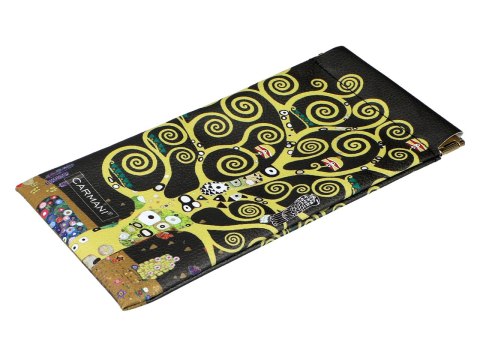 Etui na okulary, miękkie - G. Klimt, Drzewo życia (CARMANI)