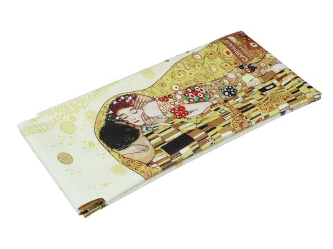 Etui na okulary, miękkie - G. Klimt, Pocałunek (CARMANI)