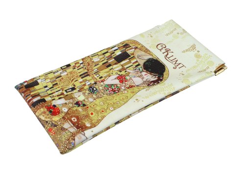 Etui na okulary, miękkie - G. Klimt, Pocałunek (CARMANI)