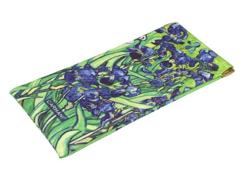 Etui na okulary, miękkie - V. van Gogh, Irysy (CARMANI)