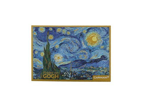 Kpl. 12 pocztówek - V. van Gogh, Gwiaździsta Noc (CARMANI)