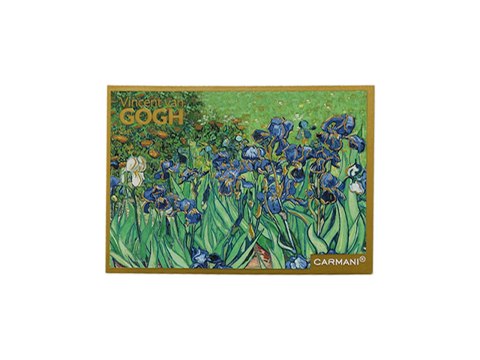 Kpl. 12 pocztówek - V. van Gogh, Irysy (CARMANI)