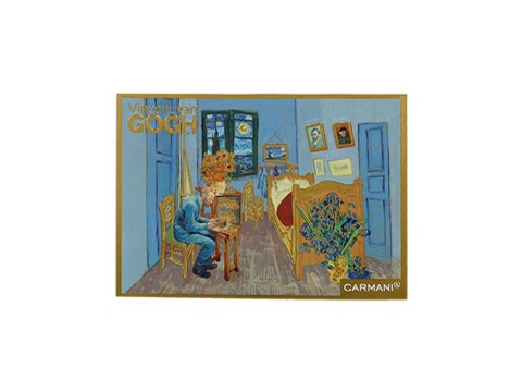 Kpl. 12 pocztówek - V. van Gogh, Pokój (CARMANI)