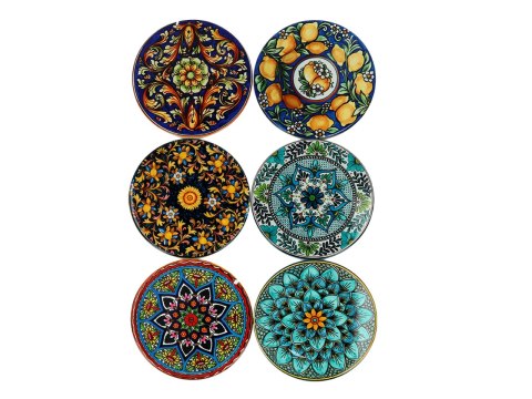 Kpl. 36 podkładek ceramicznych, okrągłe (CARMANI)