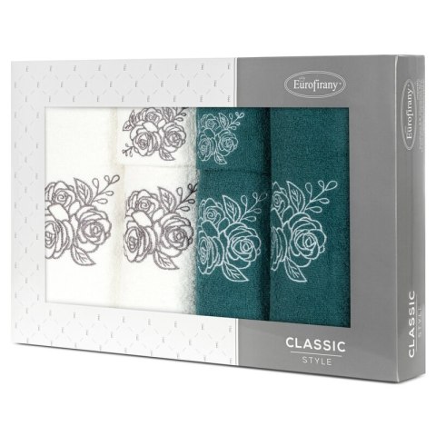 RĘCZNIK ROSALIA 53 X 37 X 11 CM CIEMNOZIELONY RĘCZNIK ROSALIA 53 X 37 X 11 CM CIEMNOZIELONY