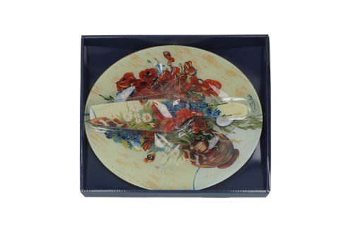 Talerz dekoracyjny z łopatką - V. van Gogh, (CARMANI) Talerz dekoracyjny z łopatką - V. van Gogh, (CARMANI)