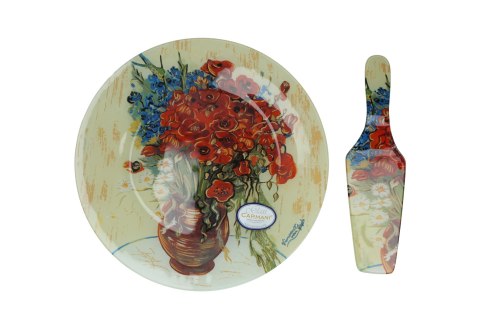 Talerz dekoracyjny z łopatką - V. van Gogh, (CARMANI) Talerz dekoracyjny z łopatką - V. van Gogh, (CARMANI)