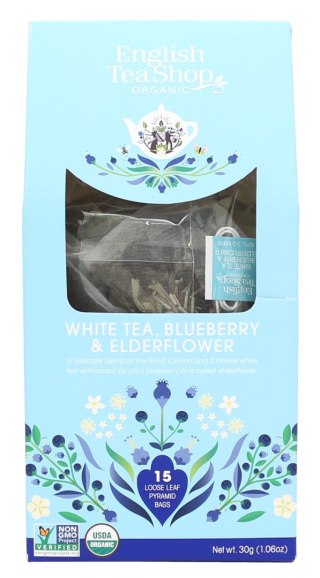 White Tea, Blueberry & Elderflower - 15 piramidek