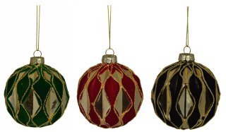 BOMBKA SZKLANA MIX 3 KOLORÓW DISPLAY