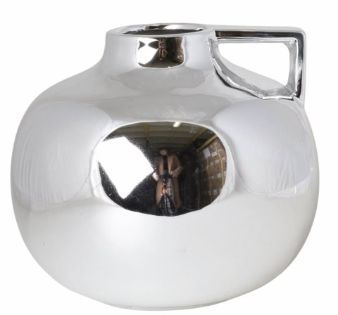 WAZON CERAMICZNY SREBRNY WAZON CERAMICZNY SREBRNY
