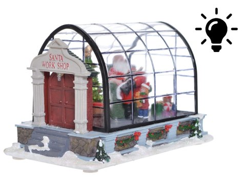 SCENKA ŚWIĄTECZNA Z LEDOWYM OŚWIETLENIEM