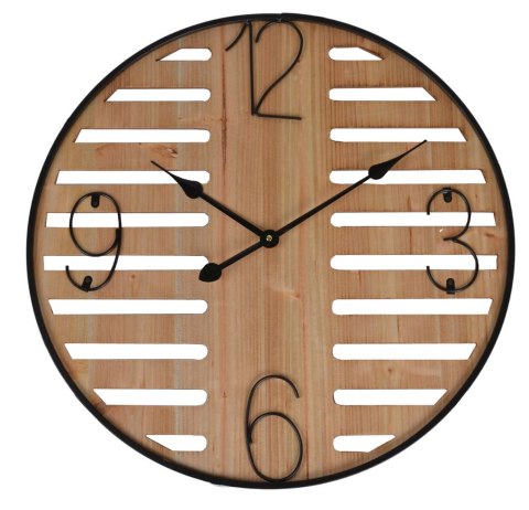 ZEGAR METALOWY OKRĄGŁY