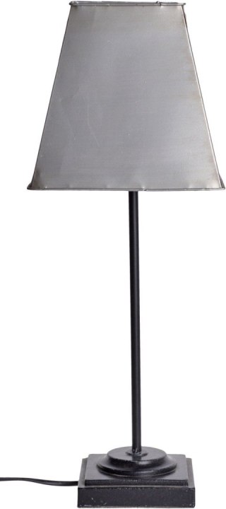 LAMPA Z METALOWYM ABAŻUREM MAŁA