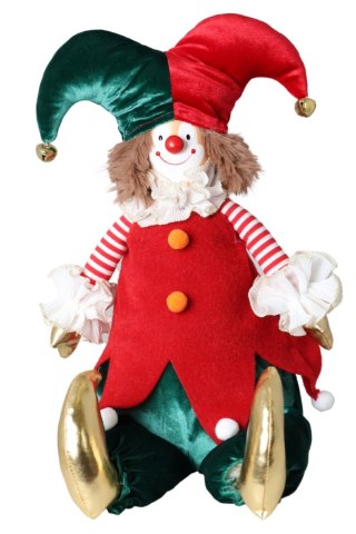CLOWN SIEDZĄCY DUŻY