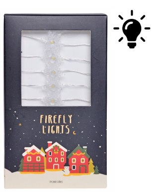 ŁAŃCUCH LEDOWY ZE ŚNIEŻYNKAMI