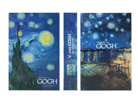 Pudełko ozdobne na magnes - V. van Gogh, Gwiaździsta Noc (CARMANI)