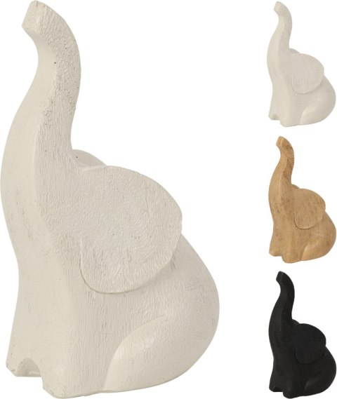 FIGURA SŁOŃ 17CM 3 kolory