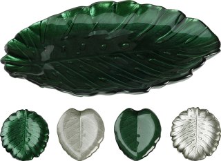 SZKLANY TALERZ ŚREDNICA 28CM 2 rodzaje