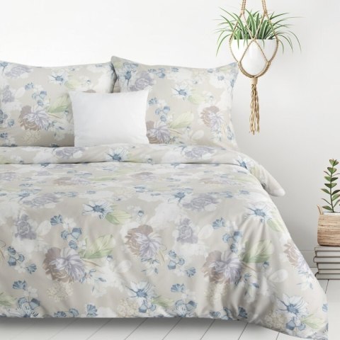 POŚCIEL D91 JULIA 160 X 200 CM POPIELATY