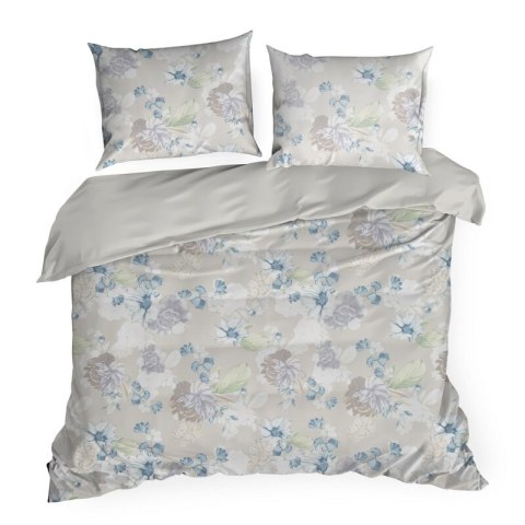 POŚCIEL D91 JULIA 160 X 200 CM POPIELATY