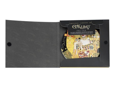 Podkładka ceramiczna, okrągła - G. Klimt, Adela (CARMANI)