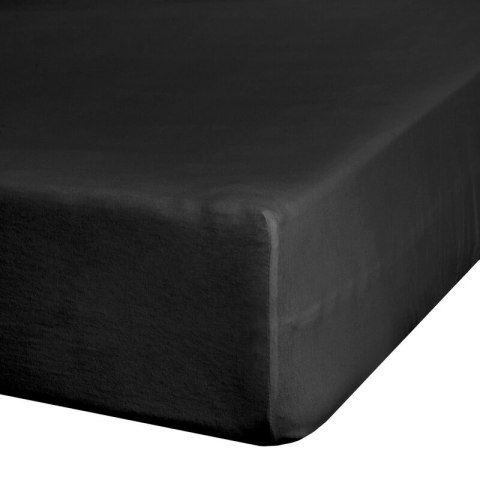 PRZEŚCIERADŁO JERSEY3 140 X 200 X 30 CM CZARNY PRZEŚCIERADŁO JERSEY3 140 X 200 X 30 CM CZARNY